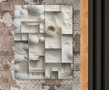 Tablou Canvas Illusive Harmony - Img 3