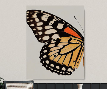 Tablou Canvas Tranquil Butterfly Bliss - Img 5