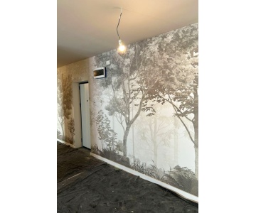 Fototapet Vintage Trees Padure - Img 3