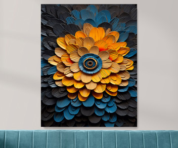 Tablou Canvas Incredibilis Luna Ignis - Img 2
