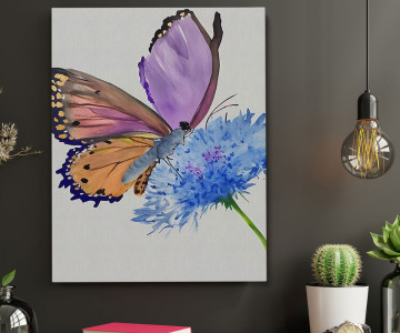 Tablou Canvas Kaleidoscope of Butterflies