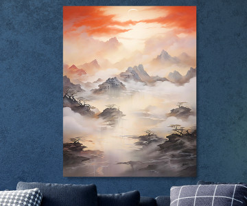 Tablou Canvas Mirus Ventus Flora