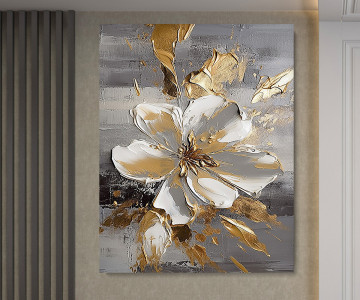 Tablou Canvas Shimmering Blossom