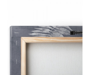 Tablou Canvas Silver Abstract - Img 3