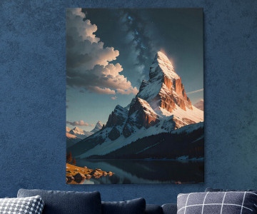Tablou Canvas Chromatic Echo