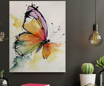 Tablou Canvas Graceful Flutter - Img 5
