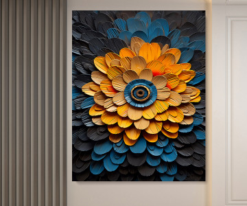 Tablou Canvas Incredibilis Luna Ignis