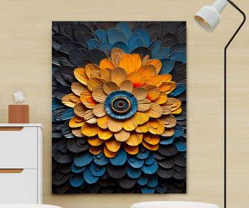 Tablou Canvas Incredibilis Luna Ignis - Img 3