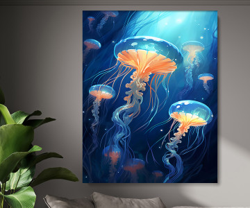 Tablou Canvas Splendens Fontis Nubes
