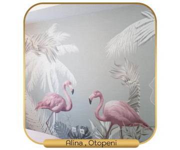 Fototapet Flamingo Style - Img 4