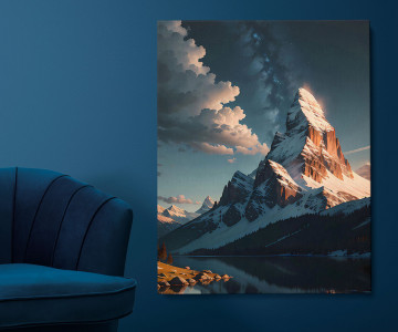 Tablou Canvas Chromatic Echo - Img 2