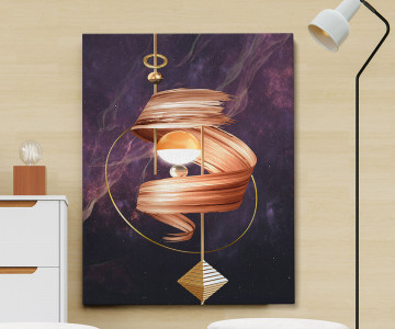 Tablou Canvas Nebula Serenity - Img 2