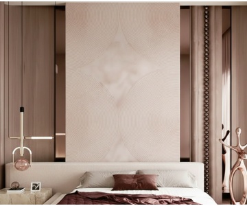 Fototapet Simetrie Rose Gold - Img 3