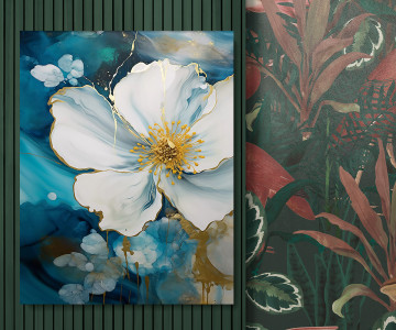 Tablou Canvas Mirus Ventus Flora - Img 2