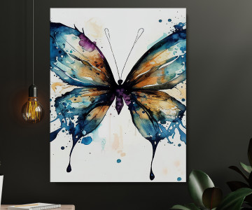 Tablou Canvas Butterfly Harmony - Img 5