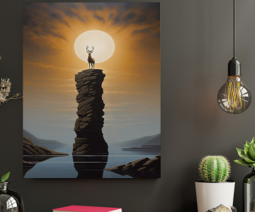 Tablou Canvas Lucidum Flumen Arbor