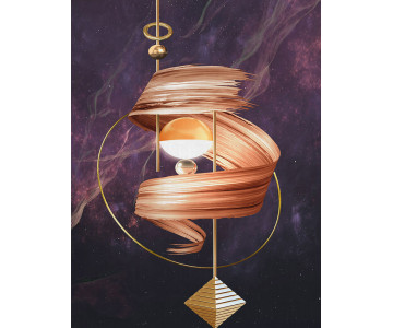 Tablou Canvas Nebula Serenity - Img 3