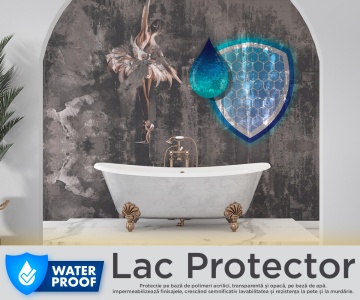 Lac Transparent Mat Pentru Fototapet