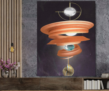 Tablou Canvas Chromatic Symphony
