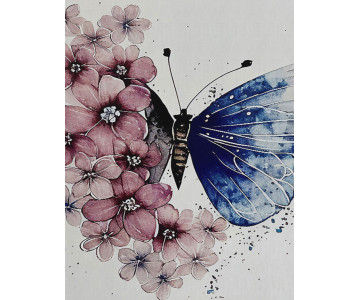 Tablou Canvas Ethereal Butterflies - Img 3