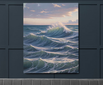Tablou Canvas Luminous Quasar - Img 2