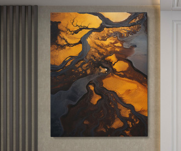 Tablou Canvas Enigmatic Dreamscape - Img 2
