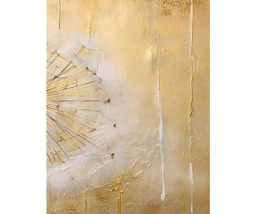 Tablou Canvas Ink and Gold - Img 3