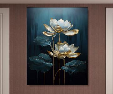 Tablou Canvas Serenum Lumen Silentium