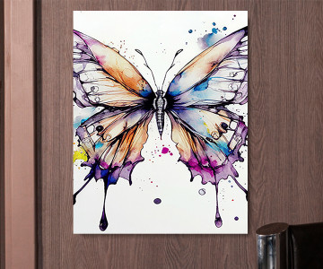 Tablou Canvas Whimsical Wings - Img 4