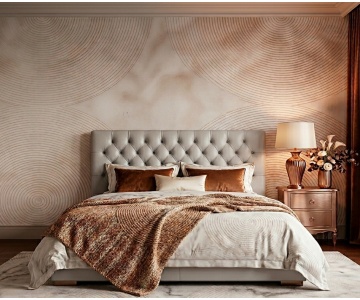 Fototapet Simetrie Rose Gold