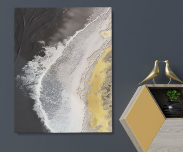 Tablou Canvas Azure Nebula - Img 2