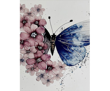 Tablou Canvas Ethereal Butterflies - Img 6