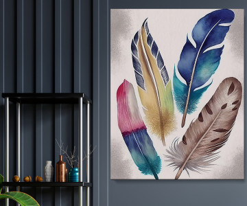 Tablou Canvas Splendidus Ignis Flos - Img 2