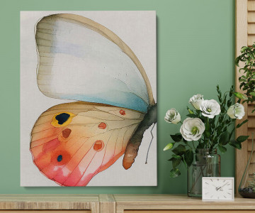 Tablou Canvas Vibrant Butterfly Cascade