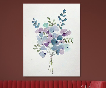 Tablou Canvas Bellus Flumen Arbor - Img 3