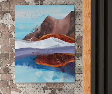 Tablou Canvas Radiant Reflections