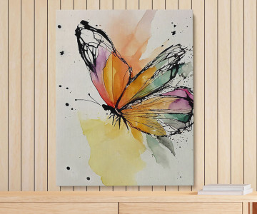 Tablou Canvas Serenade of Butterflies