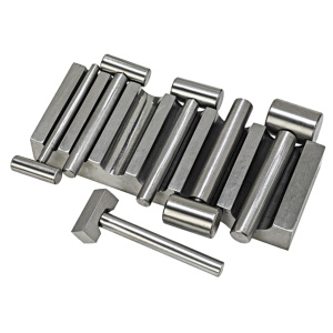 Steel U-Channel Block + Hammer Set
