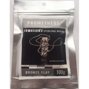 Prometheus® Бижутерска бяла бронзова глина- 100 гр