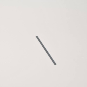 Фиброкерамична пиличка 1 x 4 x 100 мм, 40 µm, черна