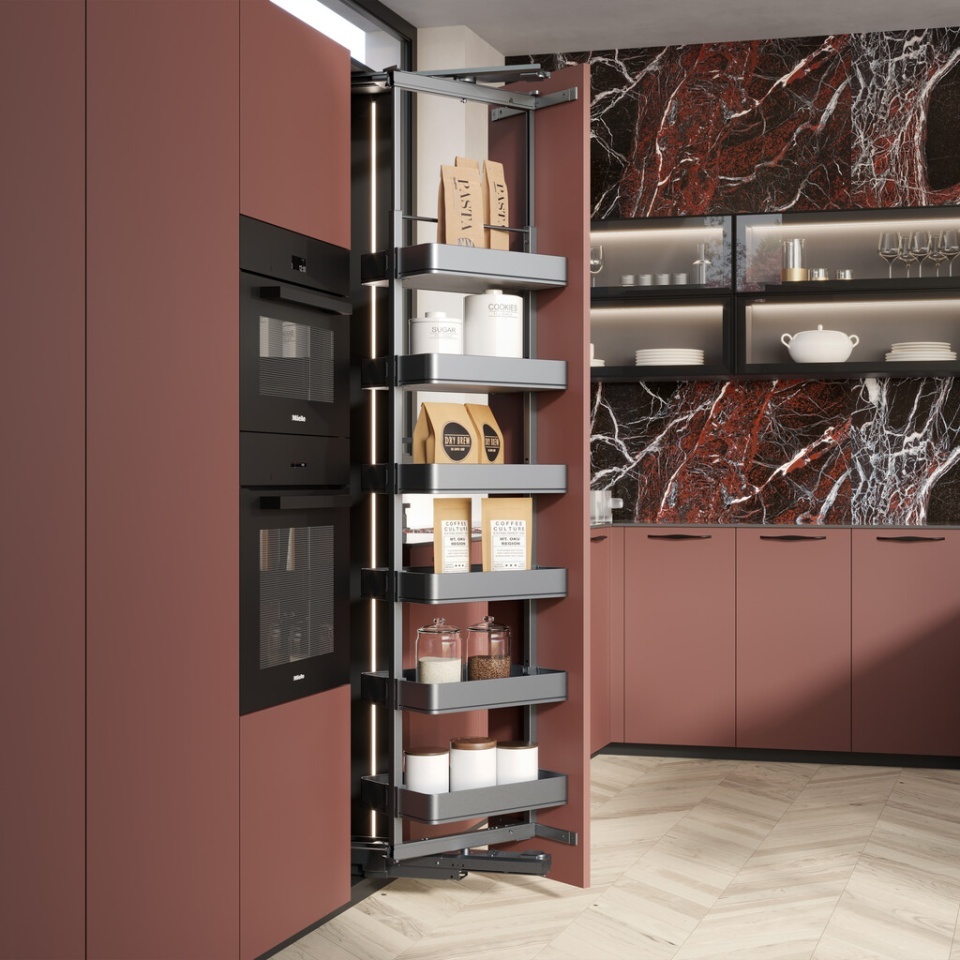 Coloana extractibila Harmony 400mm gri antracit – solutie