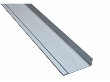 Profil maner tip L fara lamba, drept, aluminiu 3ml