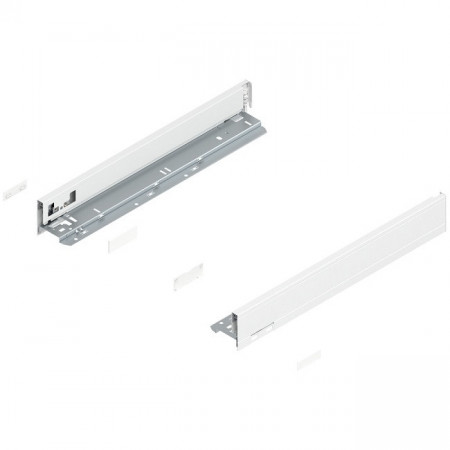 LEGRABOX Pure - Laterala N sertar 450mm alb-matase mat 770N4502S set Blum