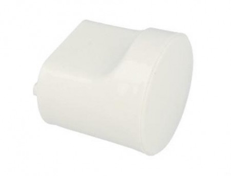 Maner plastic pentru cabina toaleta alb, accesorii compartimentari HPL