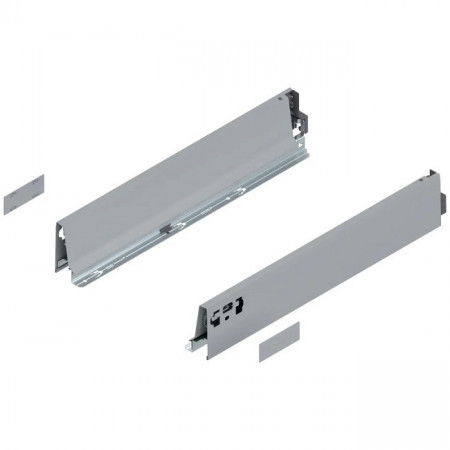 Tandembox ANTARO - Laterala M sertar 450mm gri aluminiu 378M4502SA set Blum