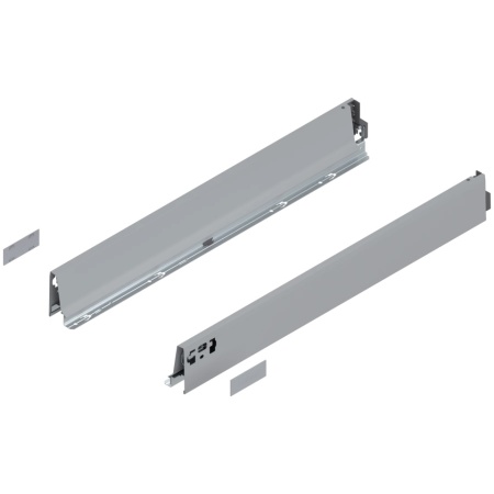 Tandembox ANTARO - Laterala M sertar 650mm gri aluminiu 378M6502SA set Blum