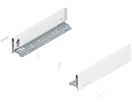 LEGRABOX Pure - Laterala M sertar 650mm alb mat 770M6502S set Blum