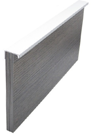 Profil maner aplicat tip L aluminiu 3 ml