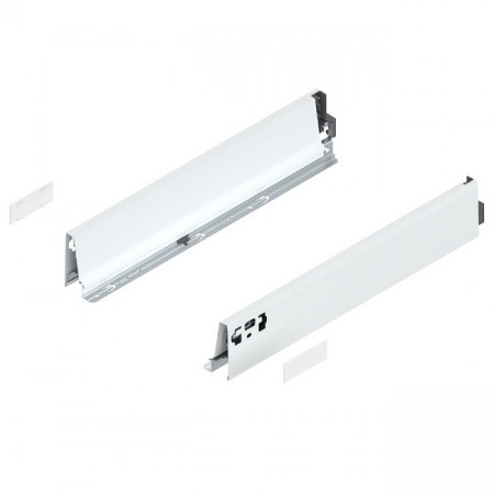 Tandembox ANTARO - Laterala M sertar 400mm alb-sidefat 378M4002SA set Blum