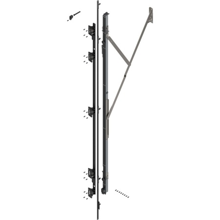 REVEGO UNO Suport balama TIP-ON pocket 2407-2556mm, dreapta, set, 801T5000.R2 Blum